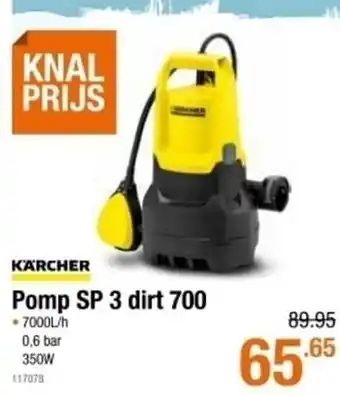 Cevo Kärcher pomp sp 3 dirt 700 aanbieding