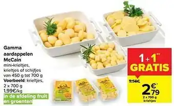 Carrefour Market Mccain krieltjes aanbieding