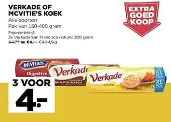 Jumbo Verkade san francisco naturel aanbieding
