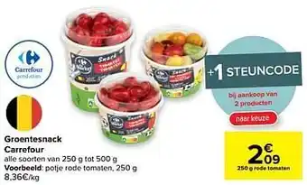 Carrefour Market Potje rode tomaten aanbieding