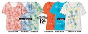 Damart T-shirt zuiver katoen aanbieding