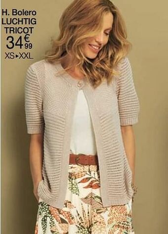 Damart Bolero luchtig tricot aanbieding