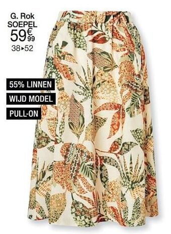 Damart Rok soepel aanbieding