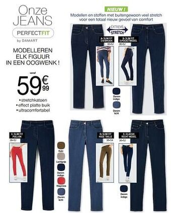 Damart Onze jeans aanbieding