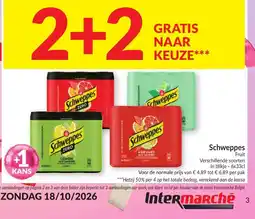 Intermarché Schweppes Fruit aanbieding