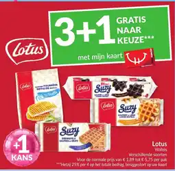 Intermarché Lotus Wafels aanbieding