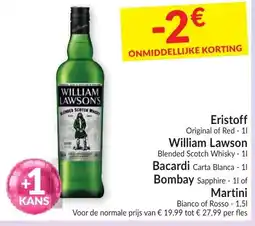 Intermarché William Lawsons Blended Scotch Whisky aanbieding