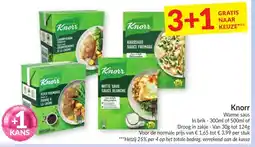 Intermarché Knorr Warme saus aanbieding