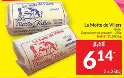 Intermarché La Motte de Villers Boter aanbieding