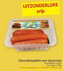 Intermarché Charcuteriepakket voor choucroute aanbieding
