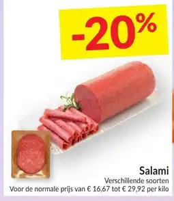 Intermarché Salami aanbieding