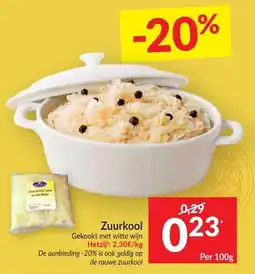 Intermarché Zuurkool aanbieding