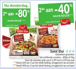 Intermarché Saint Eloi Gebakken groenten aanbieding