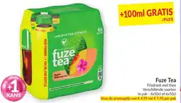 Intermarché Fuze Tea aanbieding