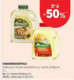 Spar Colruyt huile pour friture excellence ou moins d'odeurs aanbieding
