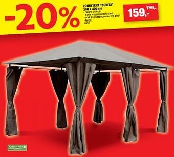 Hubo Zonnetent bonita aanbieding