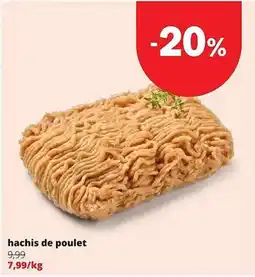 Spar Colruyt hachis de poulet aanbieding