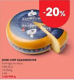 Spar Colruyt spar chef kaasmeester aanbieding