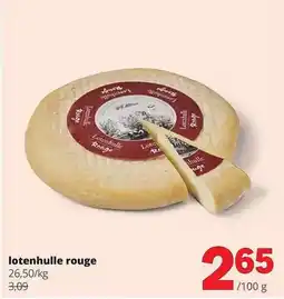 Spar Colruyt lotenhulle rouge aanbieding