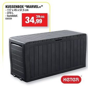 Hubo Kussenbox marvel+ aanbieding