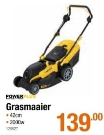 Cevo Powerplus grasmaaier aanbieding