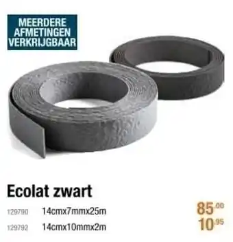 Cevo Ecolat zwart aanbieding