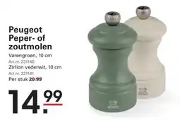 Sligro Peper- of zoutmolen aanbieding