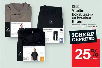 Koksbuizen- en broeken Hilton