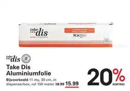 Sligro Take Dis Aluminiumfolie aanbieding