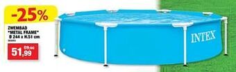 Hubo Zwembad metal frame aanbieding
