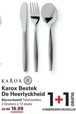 Sligro Karox bestek de heerlyckheid aanbieding