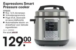 Sligro Expressions Smart Pressure cooker aanbieding