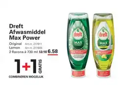 Sligro Dreft Afwasmiddel Max Power aanbieding