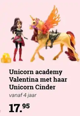 Multi bazar Unicorn academy valentina met haar unicorn cinder aanbieding