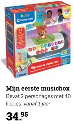 Multi bazar Mijn eerste musicbox aanbieding