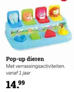 Multi bazar Pop-up dieren aanbieding