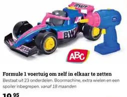 Multi bazar Formule 1 voertuig om zelf in elkaar te zetten aanbieding