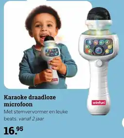 Multi bazar Karaoke draadloze microfoon aanbieding