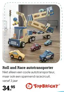 Multi bazar Roll and Race autotransporter aanbieding