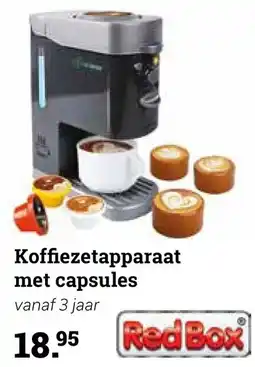 Multi bazar Koffiezetapparaat met capsules aanbieding