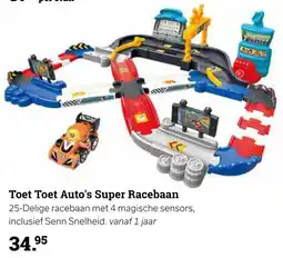 Multi bazar Toet Toet Auto's Super Racebaan aanbieding
