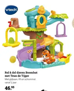 Multi bazar Rol & dol dieren Boomhut met Teun de Tijger aanbieding