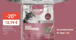 Tom&Co Klontvormende kattenbakvulling aanbieding