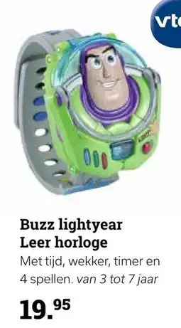 Multi bazar Buzz lightyear leer horloge aanbieding