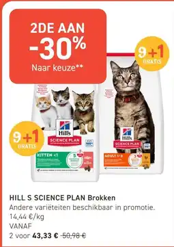 Tom&Co Hill s science plan brokken aanbieding