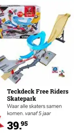 Multi bazar Teckdeck Free Riders Skatepark aanbieding