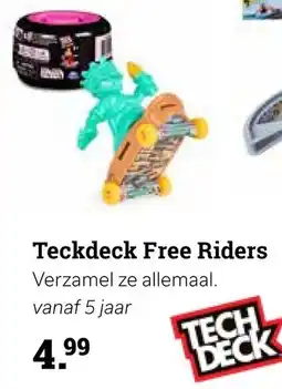 Multi bazar Teckdeck Free Riders aanbieding