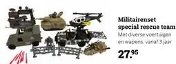 Multi bazar Militairensset special rescue team aanbieding