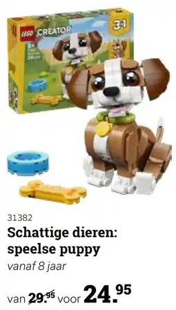Multi bazar Schattige dieren: speelse puppy aanbieding