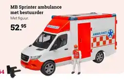 Multi bazar Mb sprinter ambulance met bestuurder aanbieding